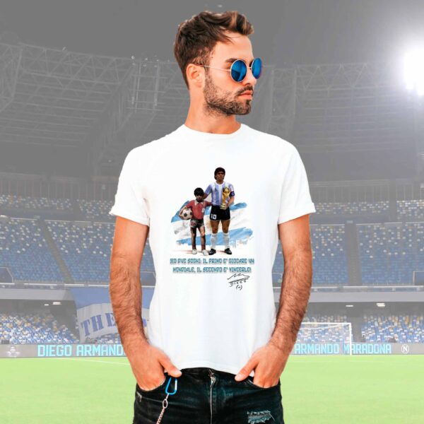 maglietta personalizzata Maradona