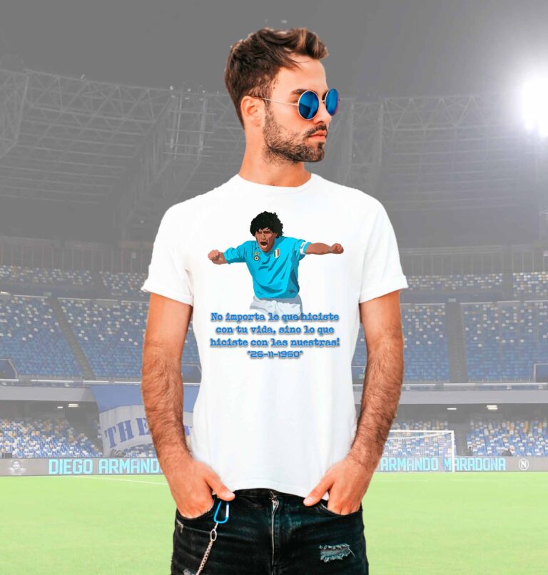 maglietta personalizzata Maradona